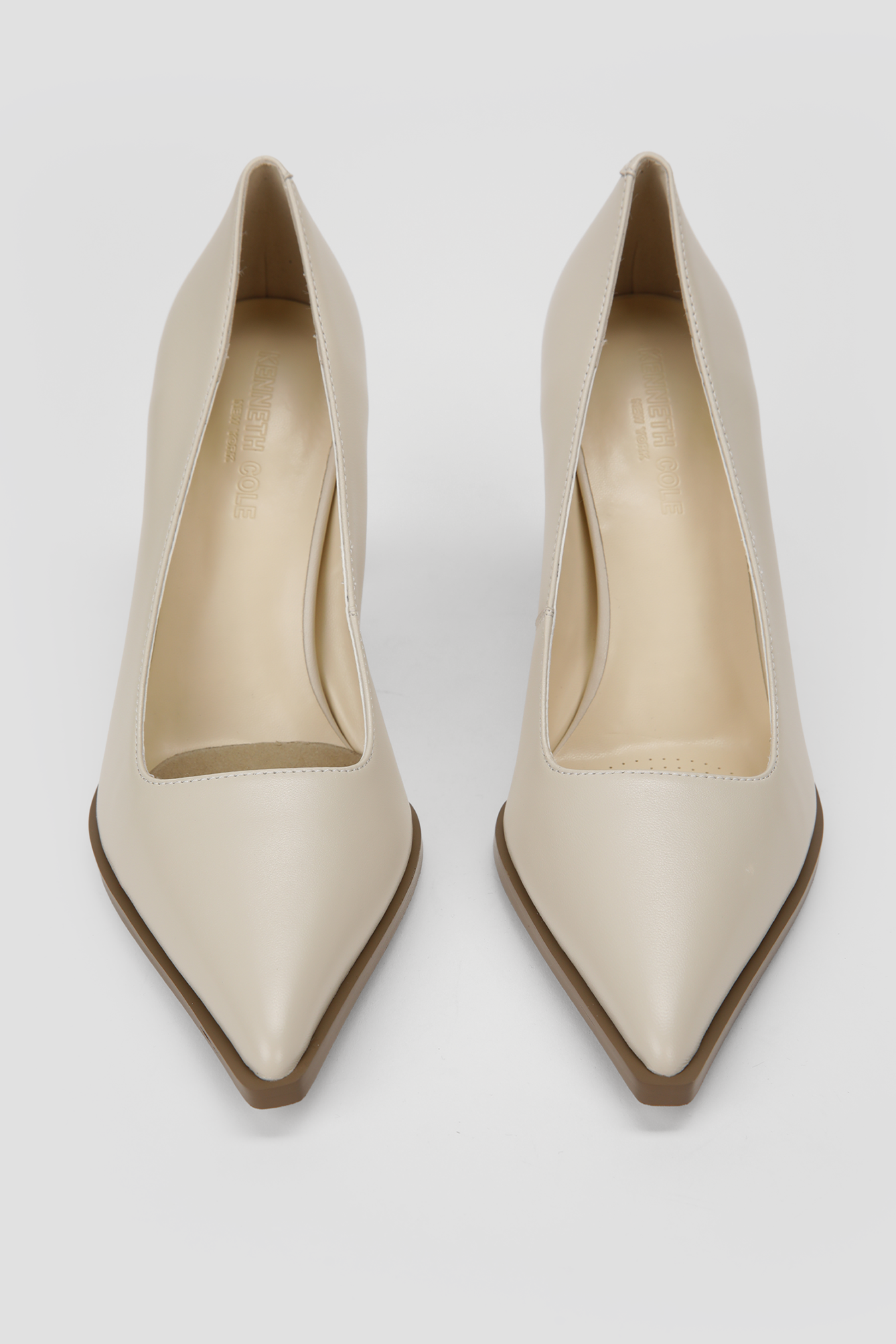 Pointed Toe Leather Pumps