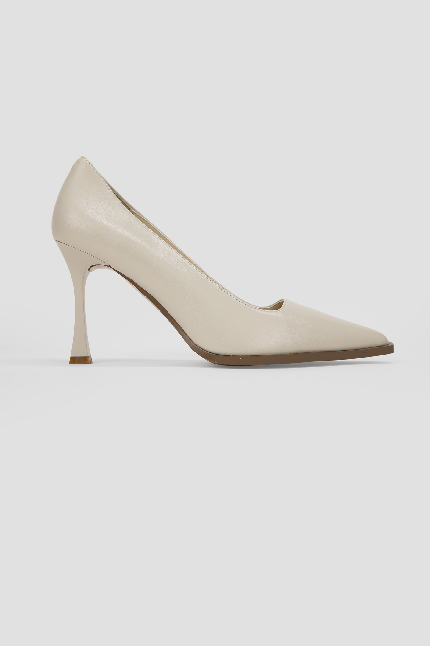 Pointed Toe Leather Pumps