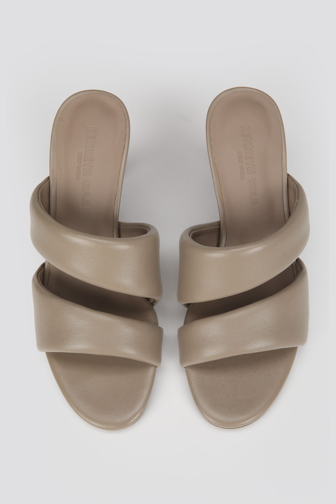 Leather Heeled Mules