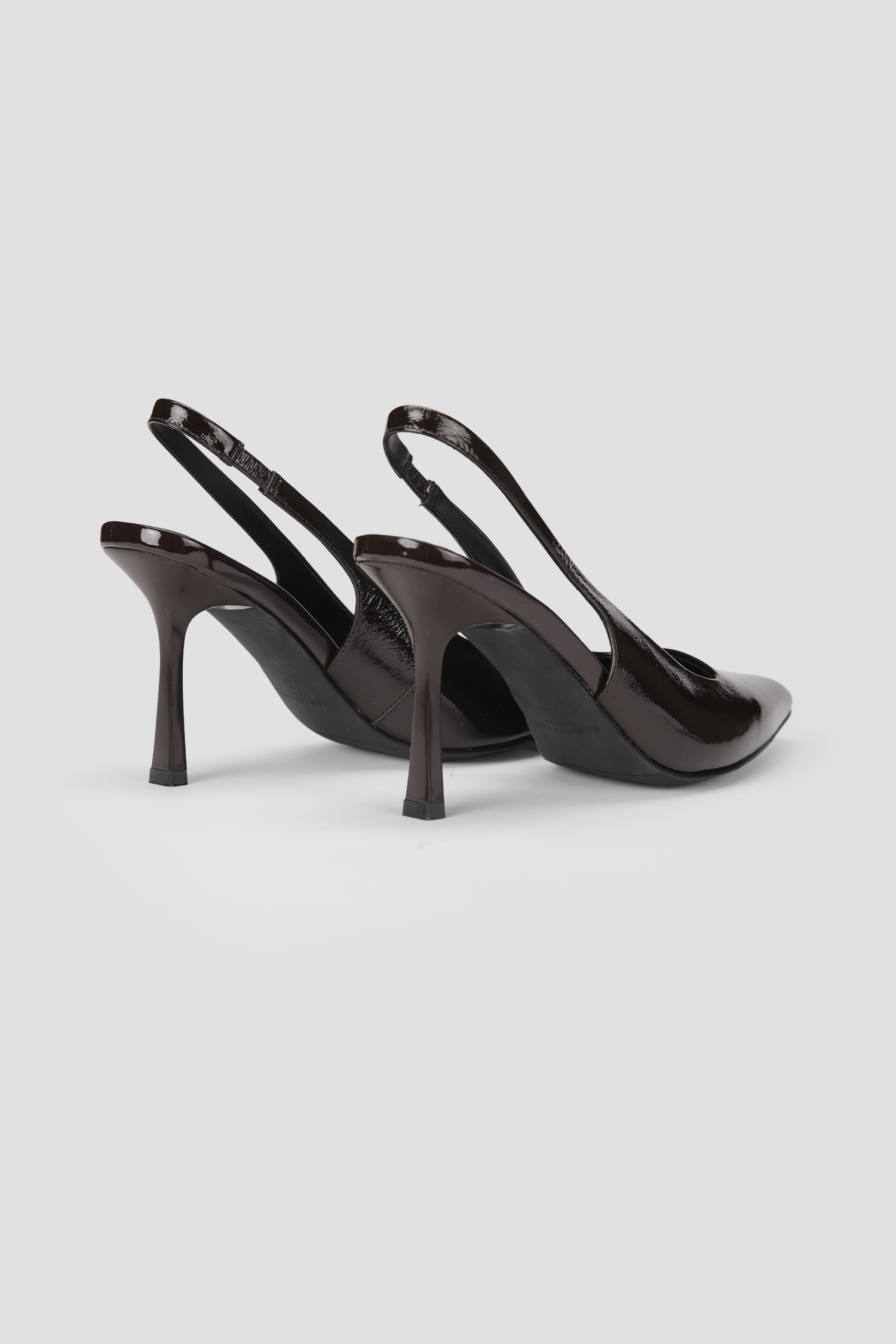 Leather Slingback Heels