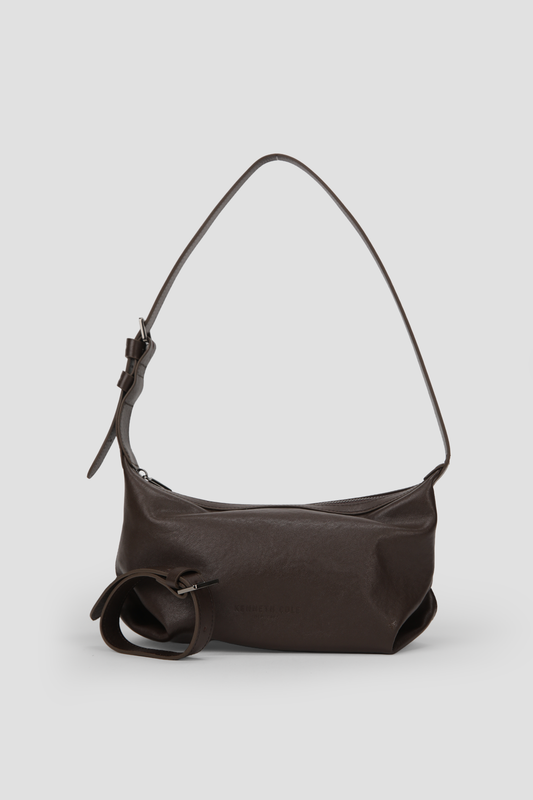 Leather Hobo Shoulder Bag