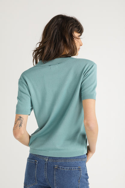 Knit Polo Shirt