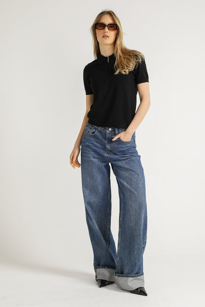 Knit Polo Shirt