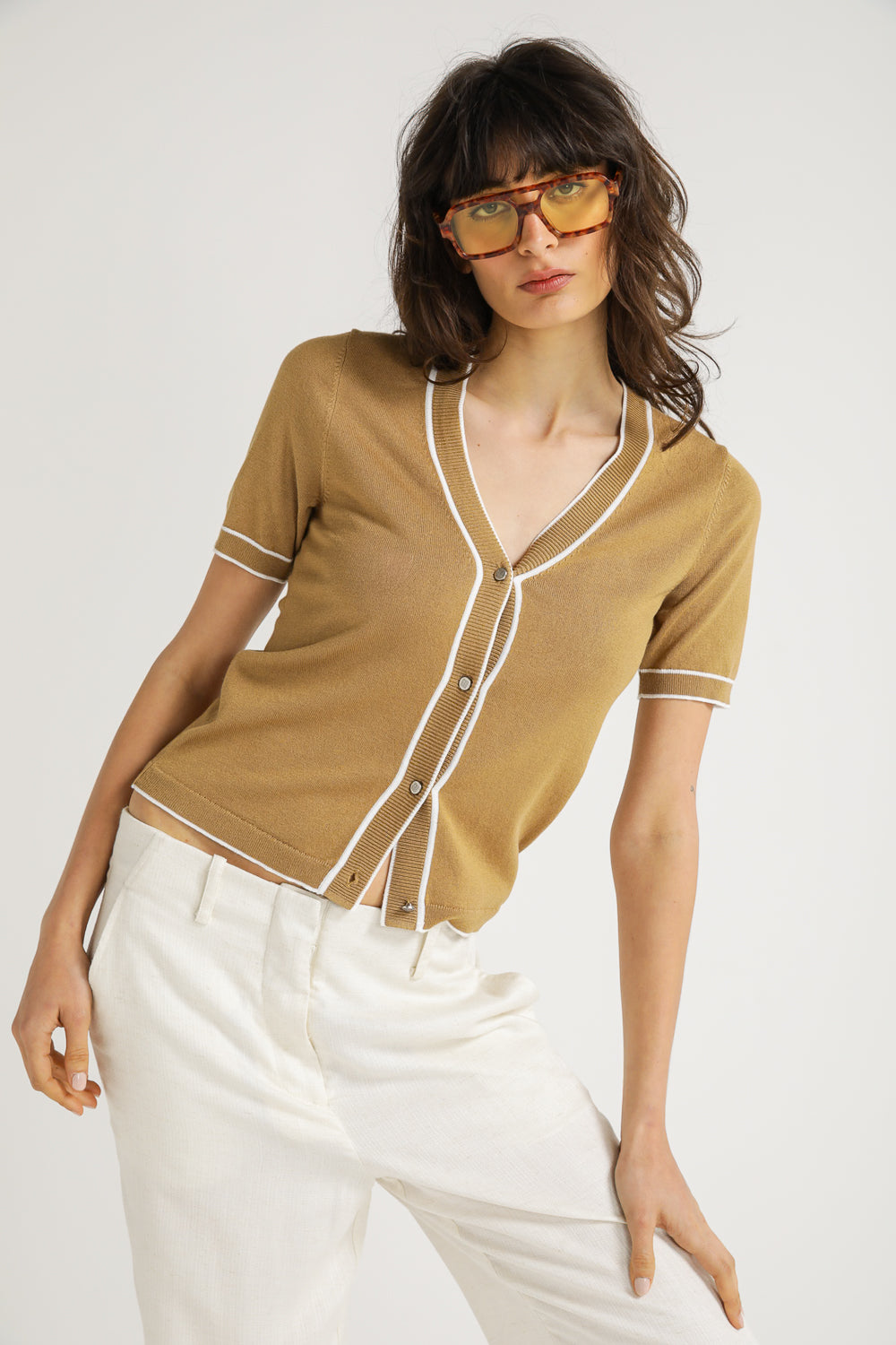 Short Sleeve Cardigan