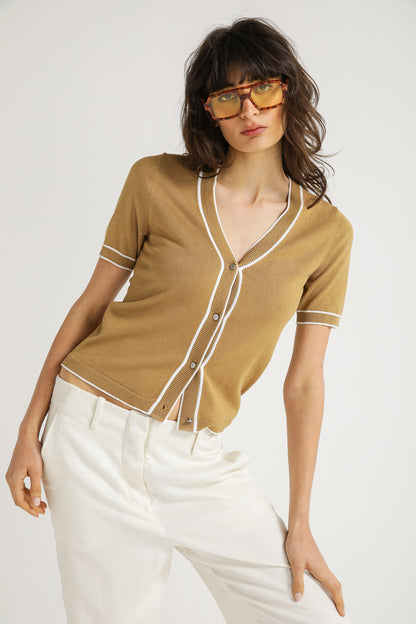Short Sleeve Cardigan