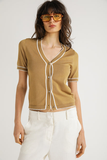 Short Sleeve Cardigan