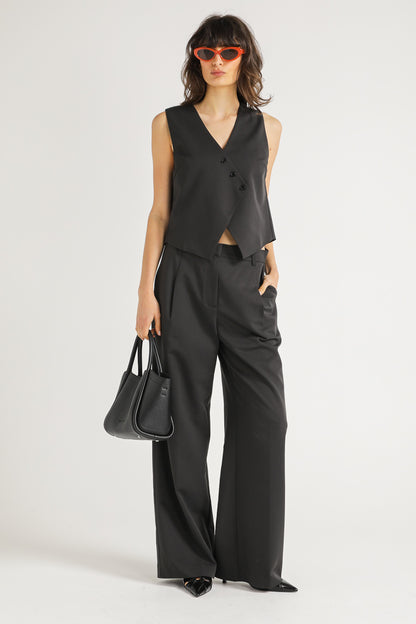 Asymmetric Tailored Vest