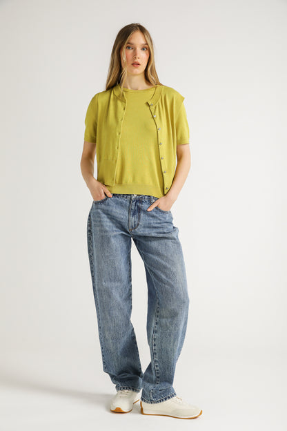 Cropped Vest