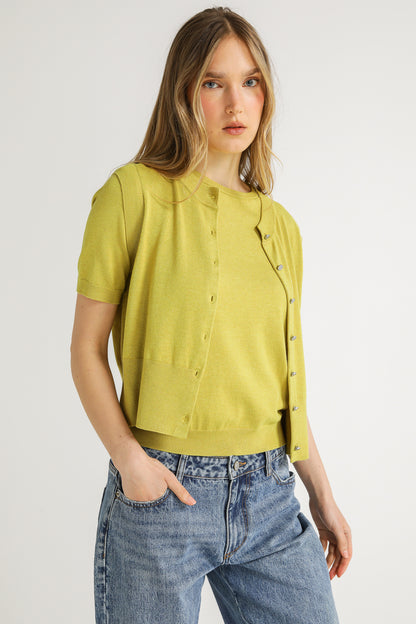 Cropped Vest