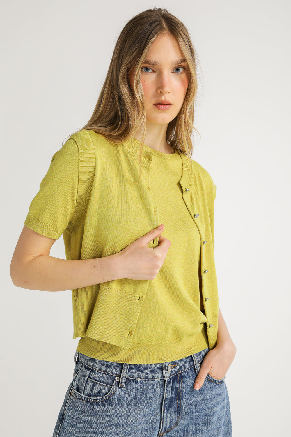 Cropped Vest