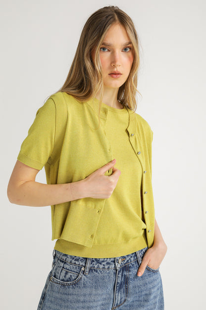 Cropped Vest