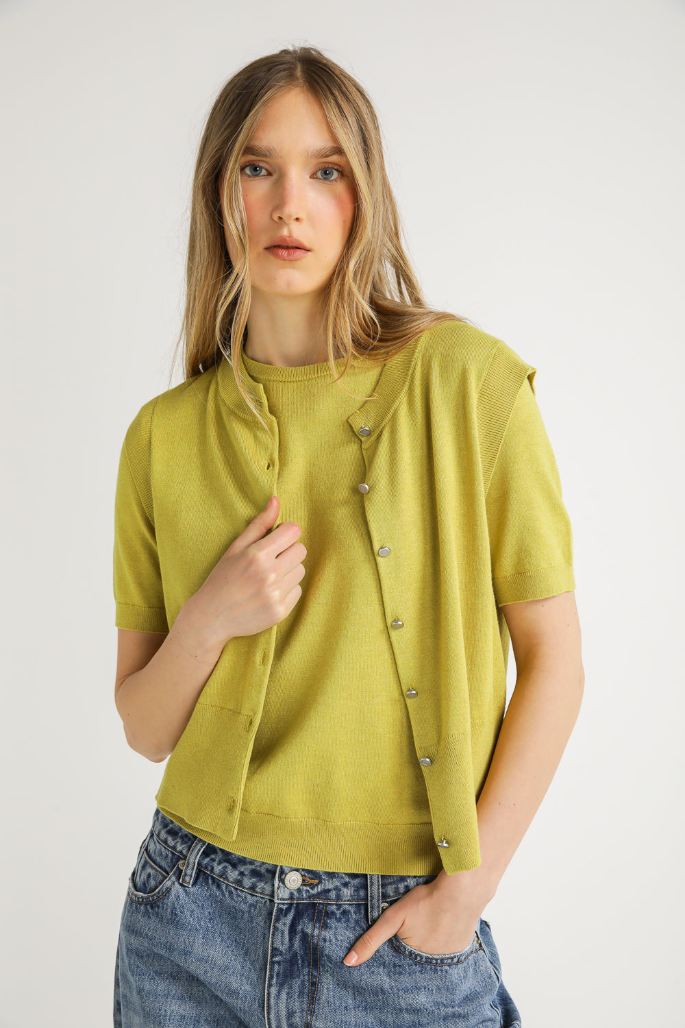 Cropped Vest