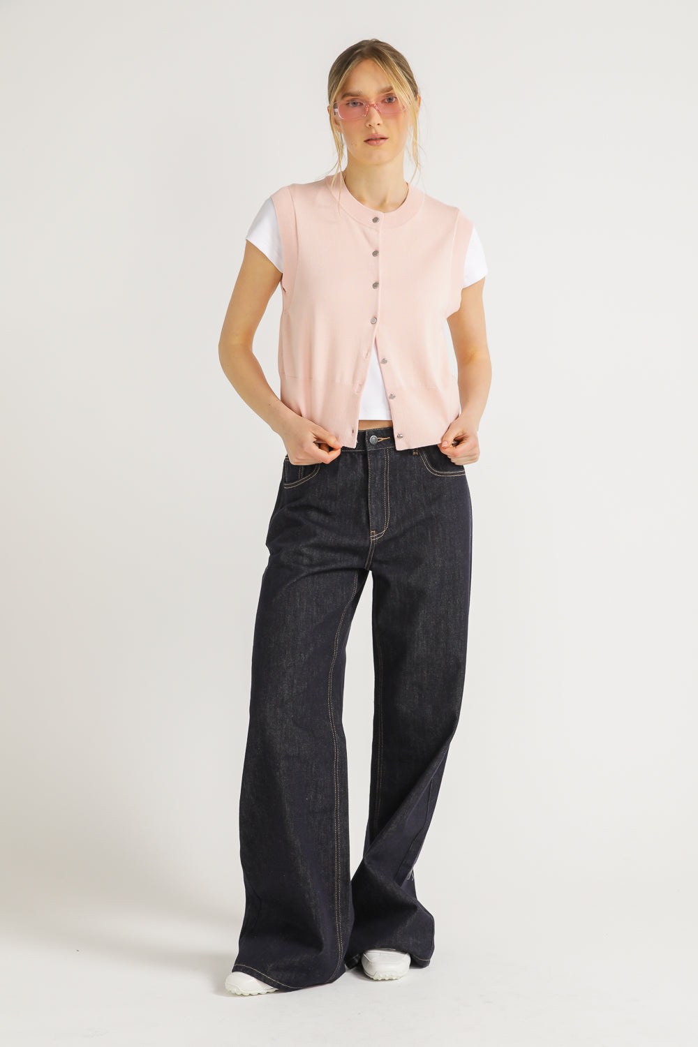 Cropped Vest
