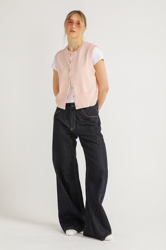 Cropped Vest