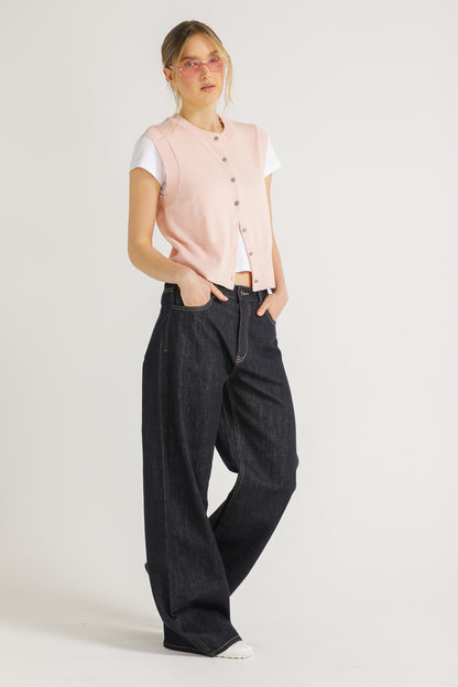 Cropped Vest