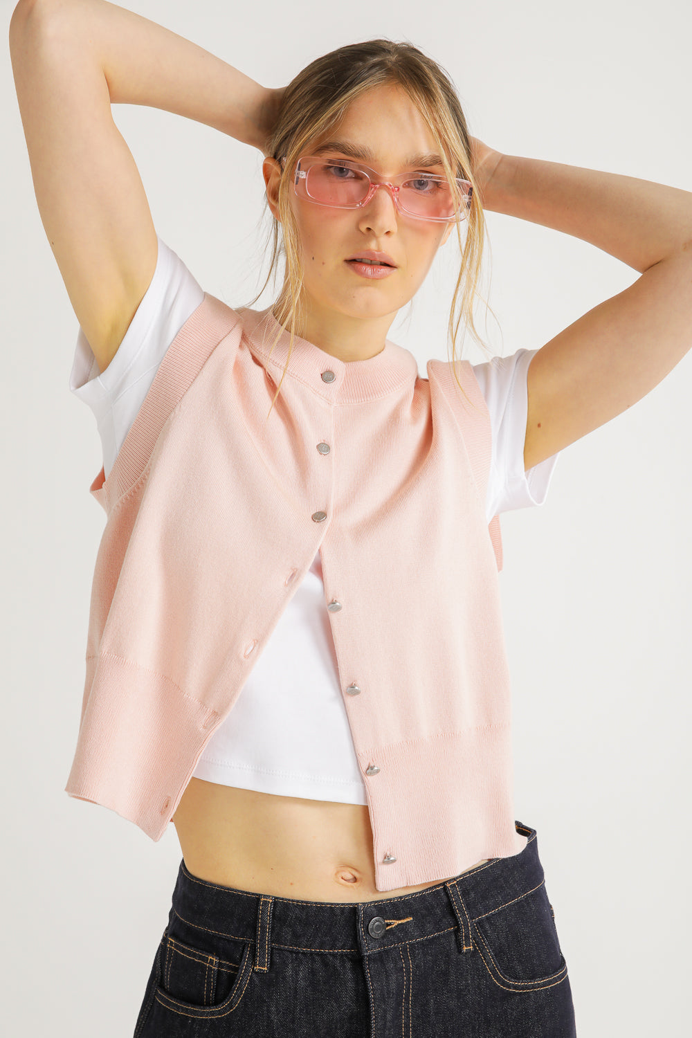Cropped Vest