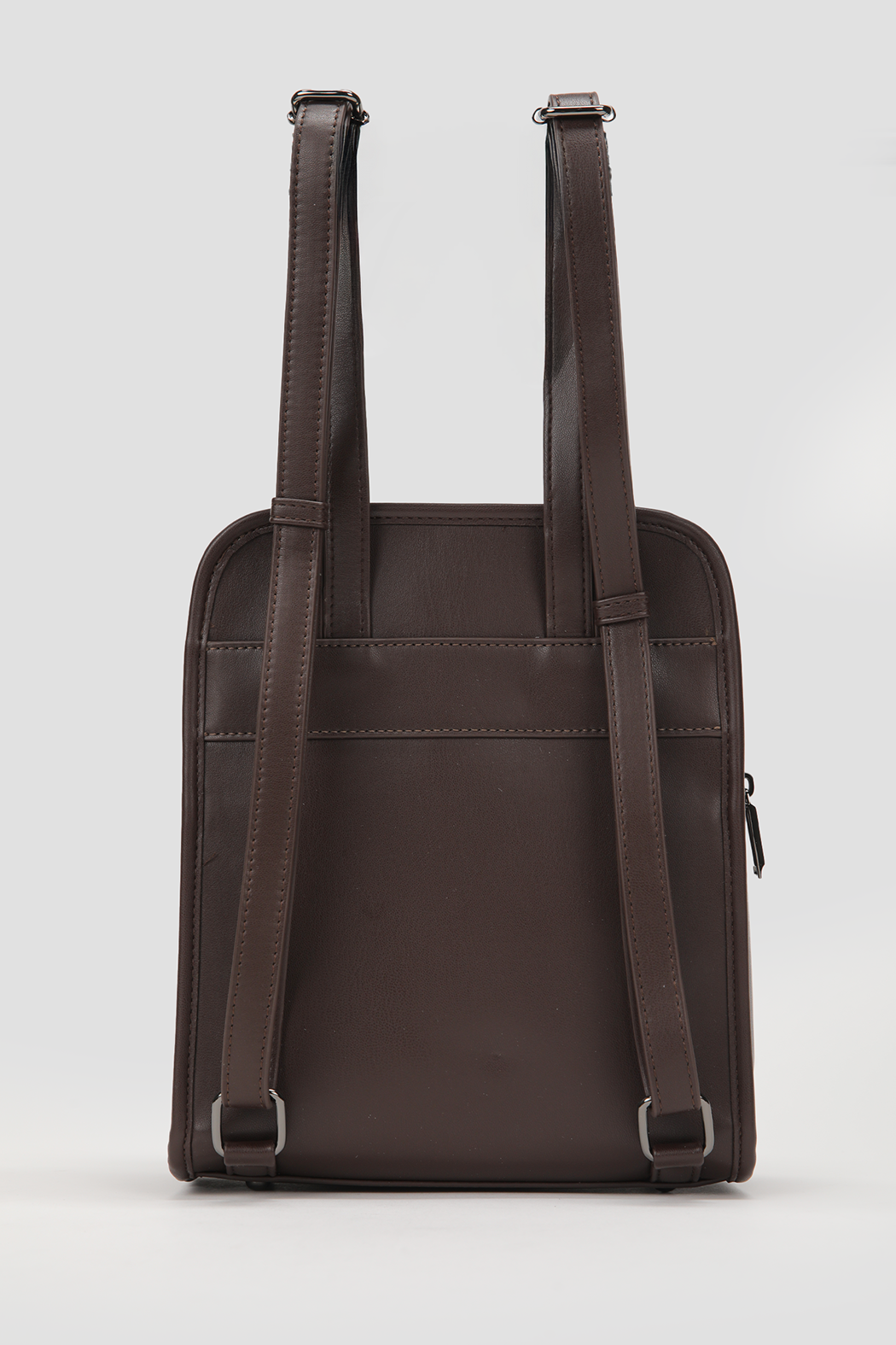 Faux Leather Backpack