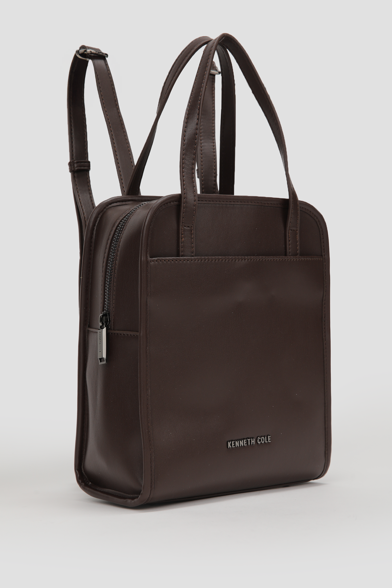 Faux Leather Backpack