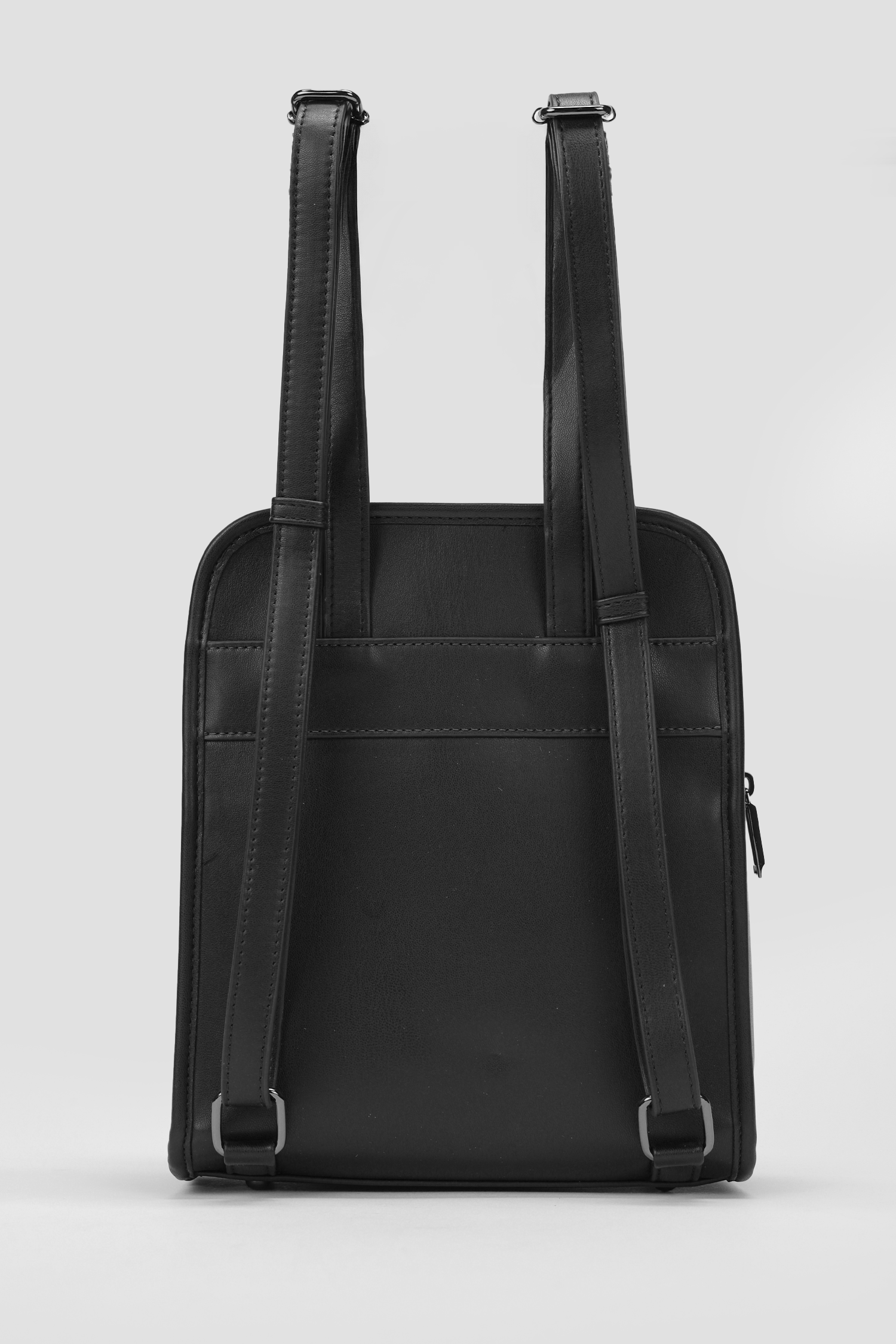 Faux Leather Backpack