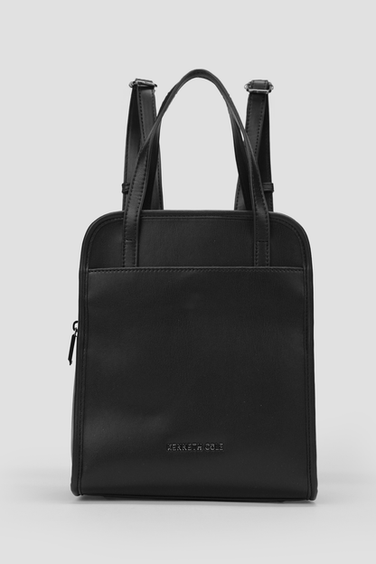 Faux Leather Backpack