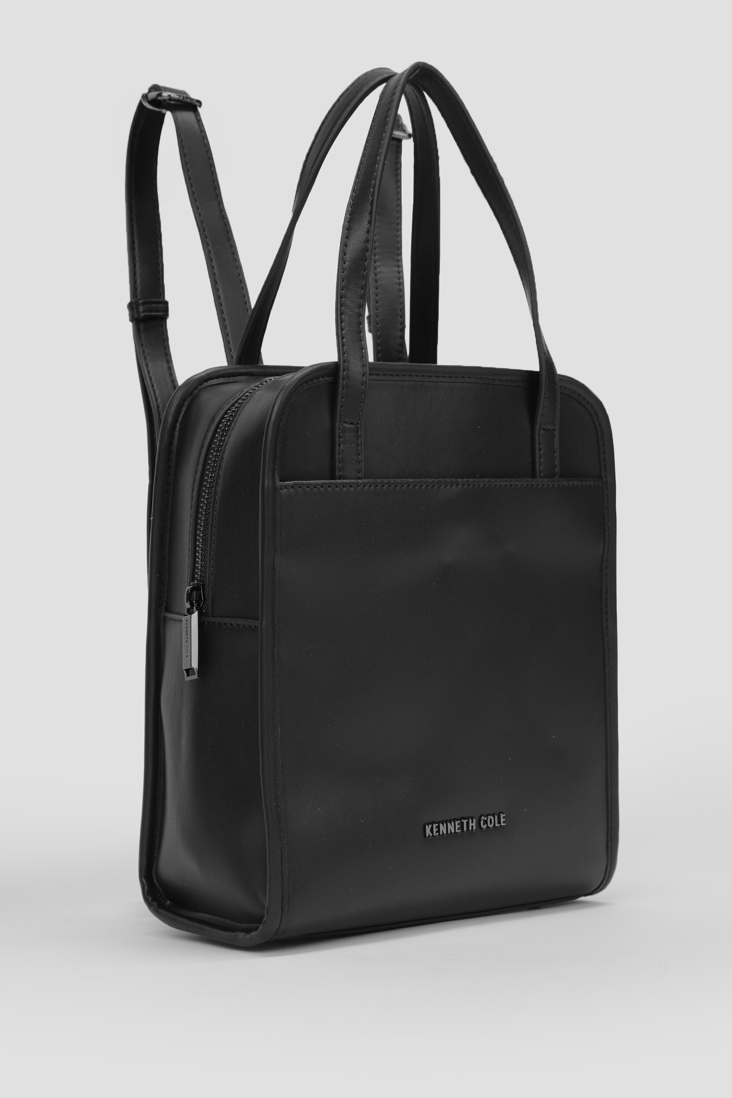 Faux Leather Backpack