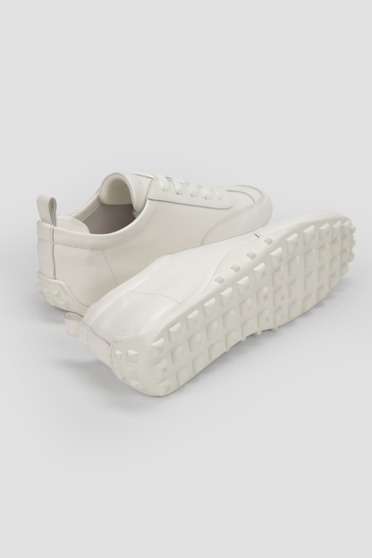 Sleek Leather Sneakers