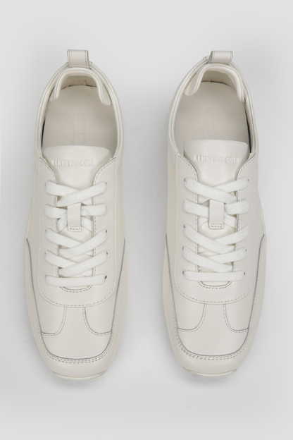 Sleek Leather Sneakers