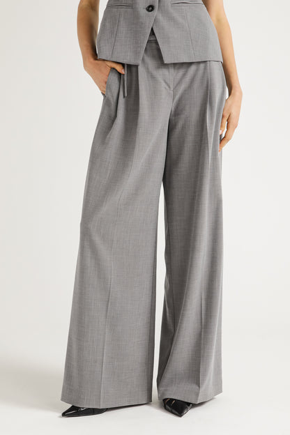 High Rise Tailored Trousers