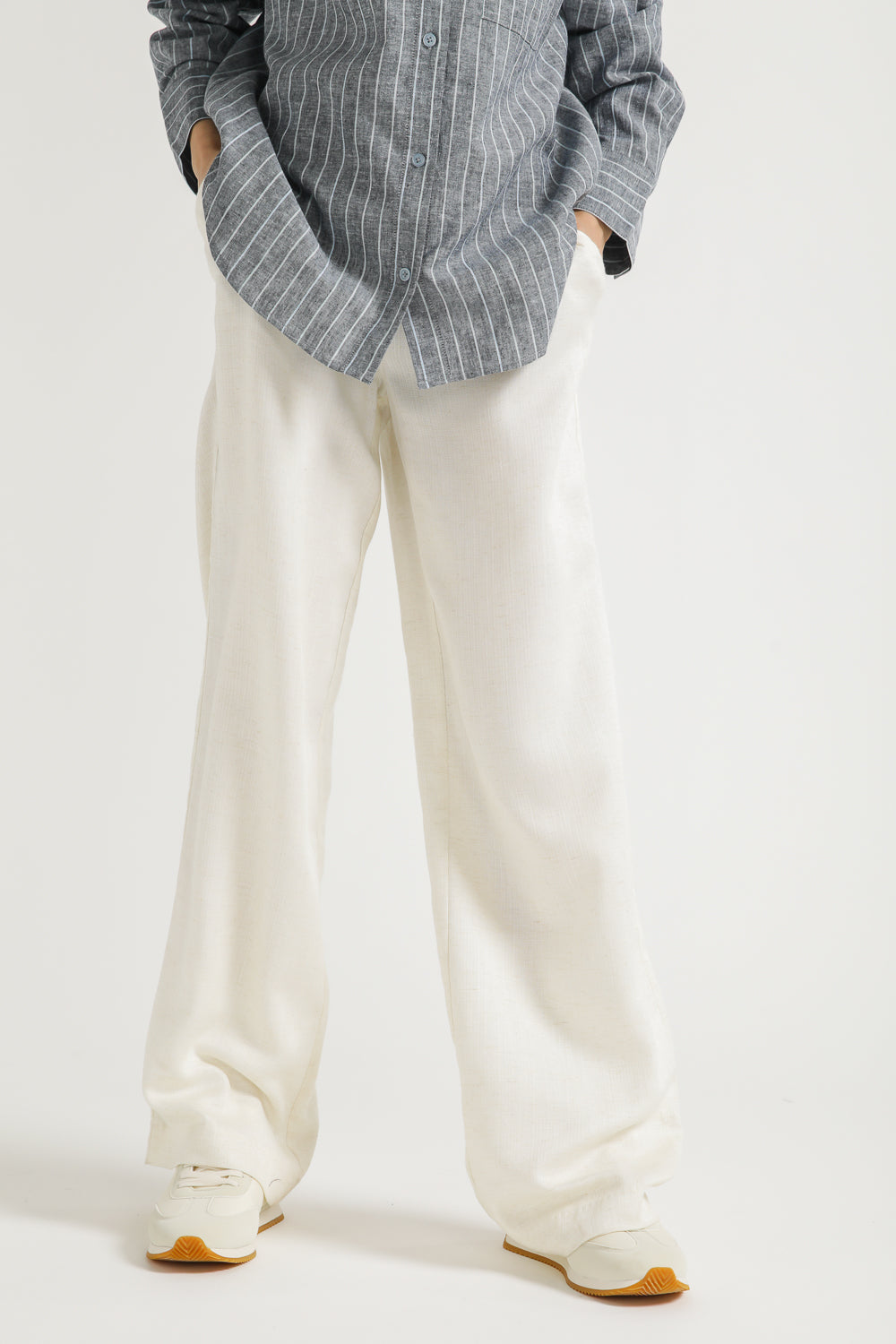 Wide Leg Tailored Pants