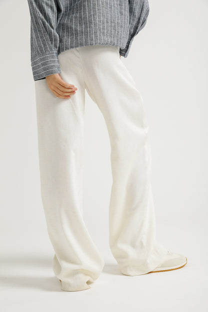 Wide Leg Tailored Pants