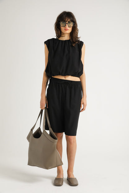 Structured Shoulder Top