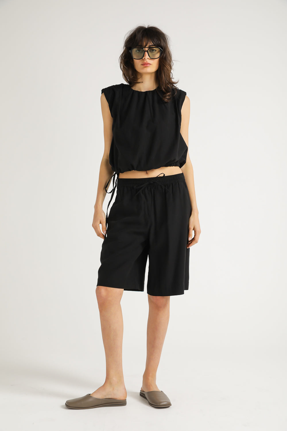 Structured Shoulder Top