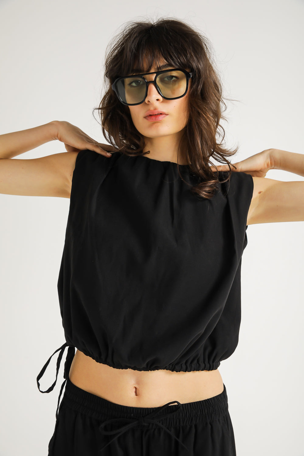 Structured Shoulder Top