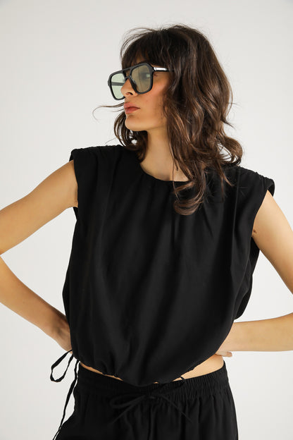 Structured Shoulder Top