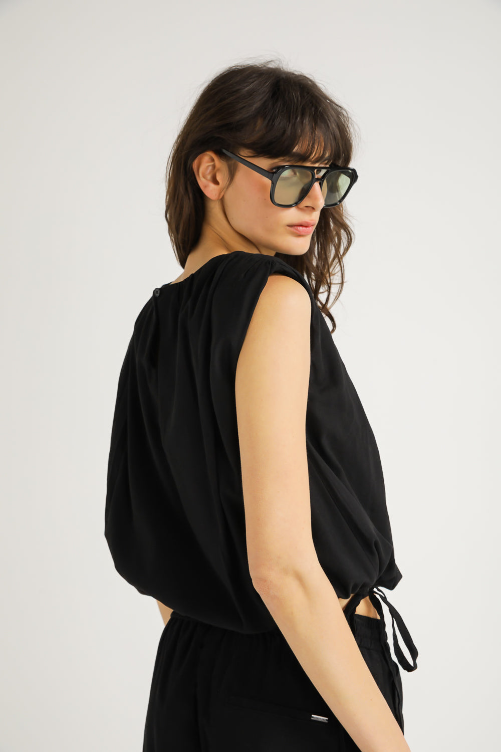 Structured Shoulder Top