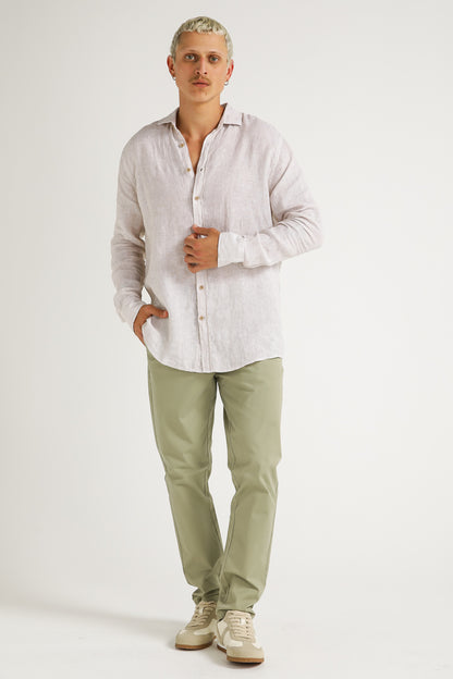 Linen Button Down Shirt