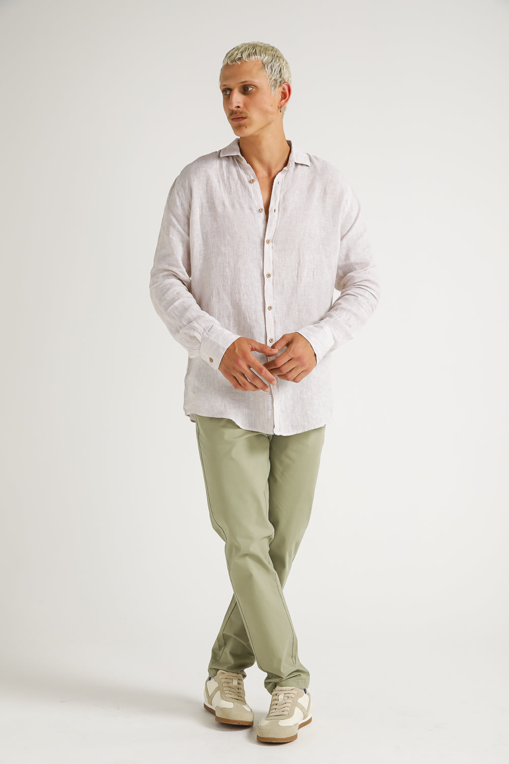 Linen Button Down Shirt