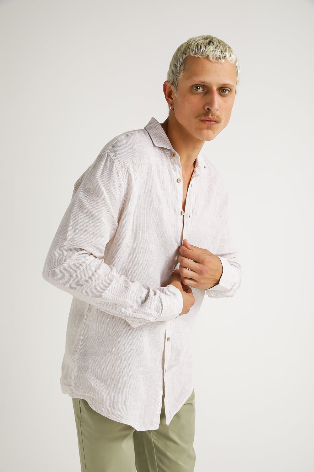 Linen Button Down Shirt