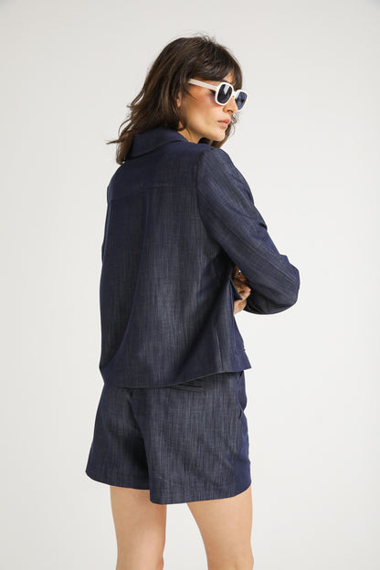 Boxy Jacket Denim Blend