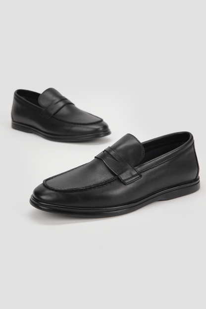 Sleek Leather Loafers