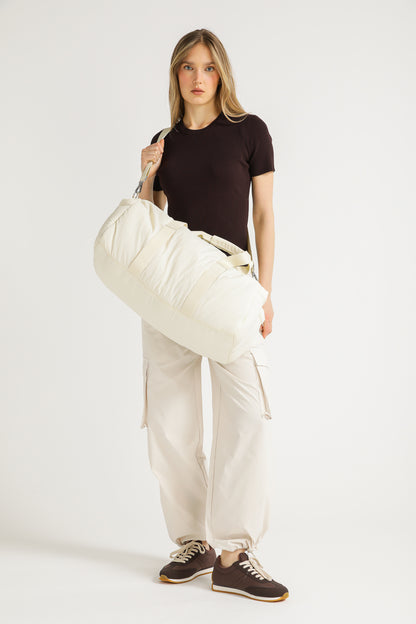 Rib Knit T Shirt