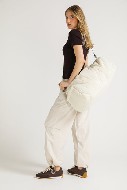 Rib Knit T Shirt