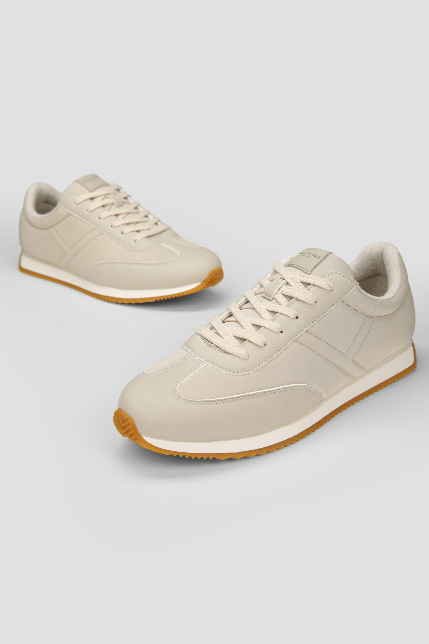 Faux Leather Sneakers