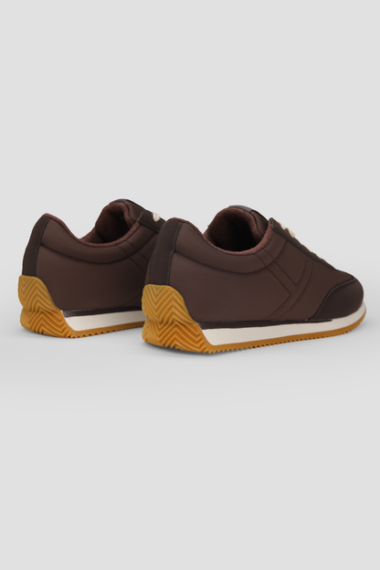 Faux Leather Sneakers