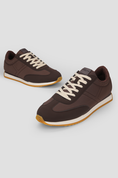 Faux Leather Sneakers