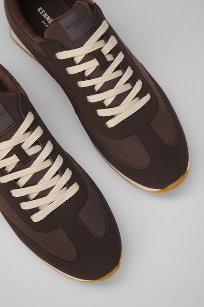 Faux Leather Sneakers
