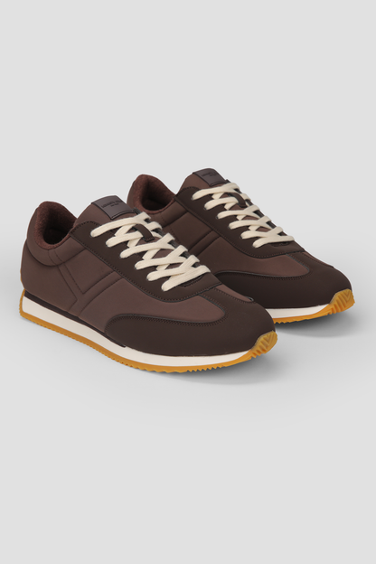 Faux Leather Sneakers