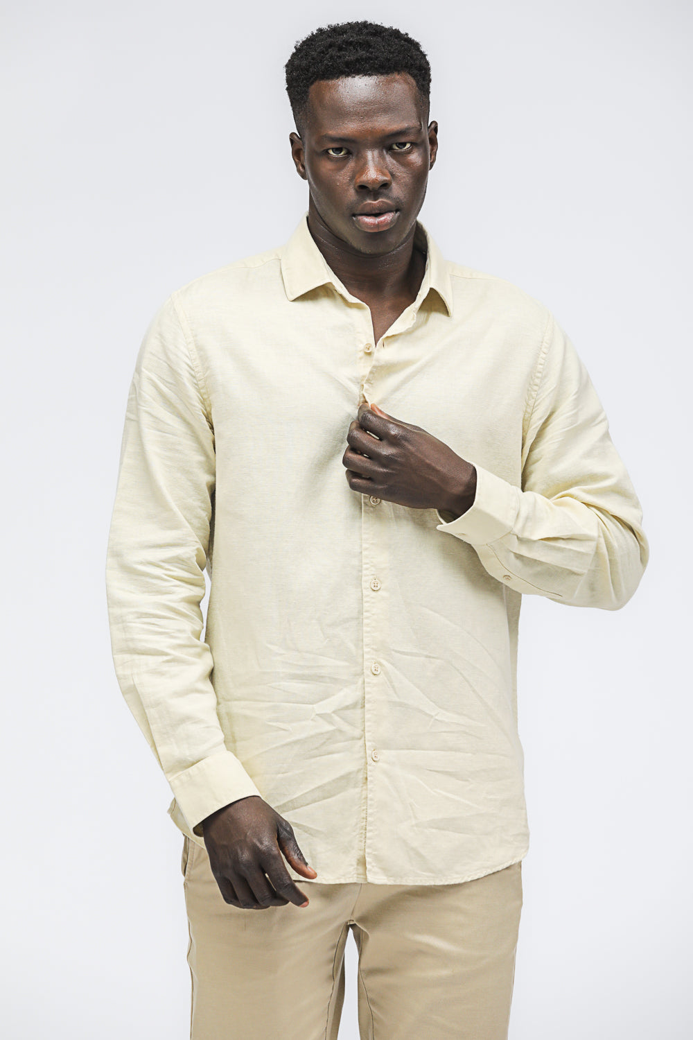 Button Down Linen Shirt