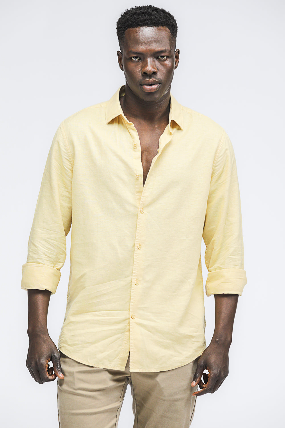 Button Down Linen Shirt