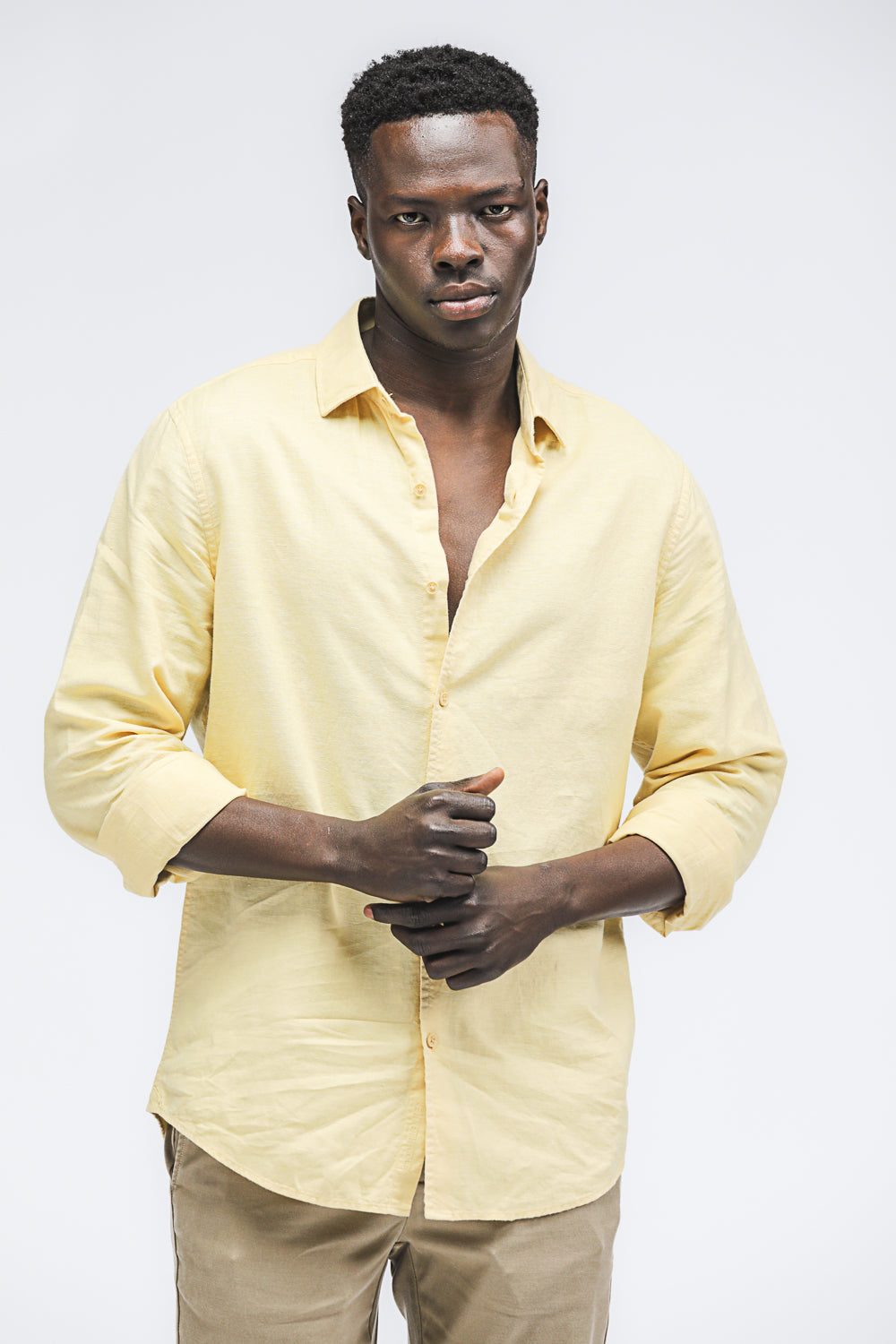 Button Down Linen Shirt